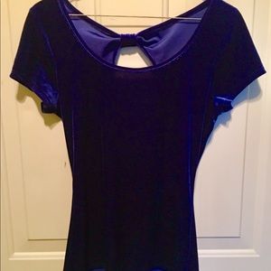 Wet Seal velvet top